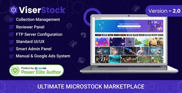 ViserStock - Ultimate Microstock Marketplace  v2.0