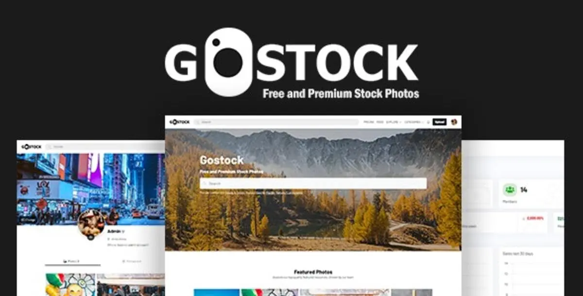 GoStock - Free and Premium Stock Photos Script v5.3